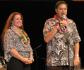 Amy With Honolulu Mayor Mufi Hannemann